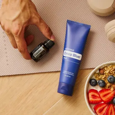 doTERRA Copaiba illóolaj és Deep Blue enyhítő krém